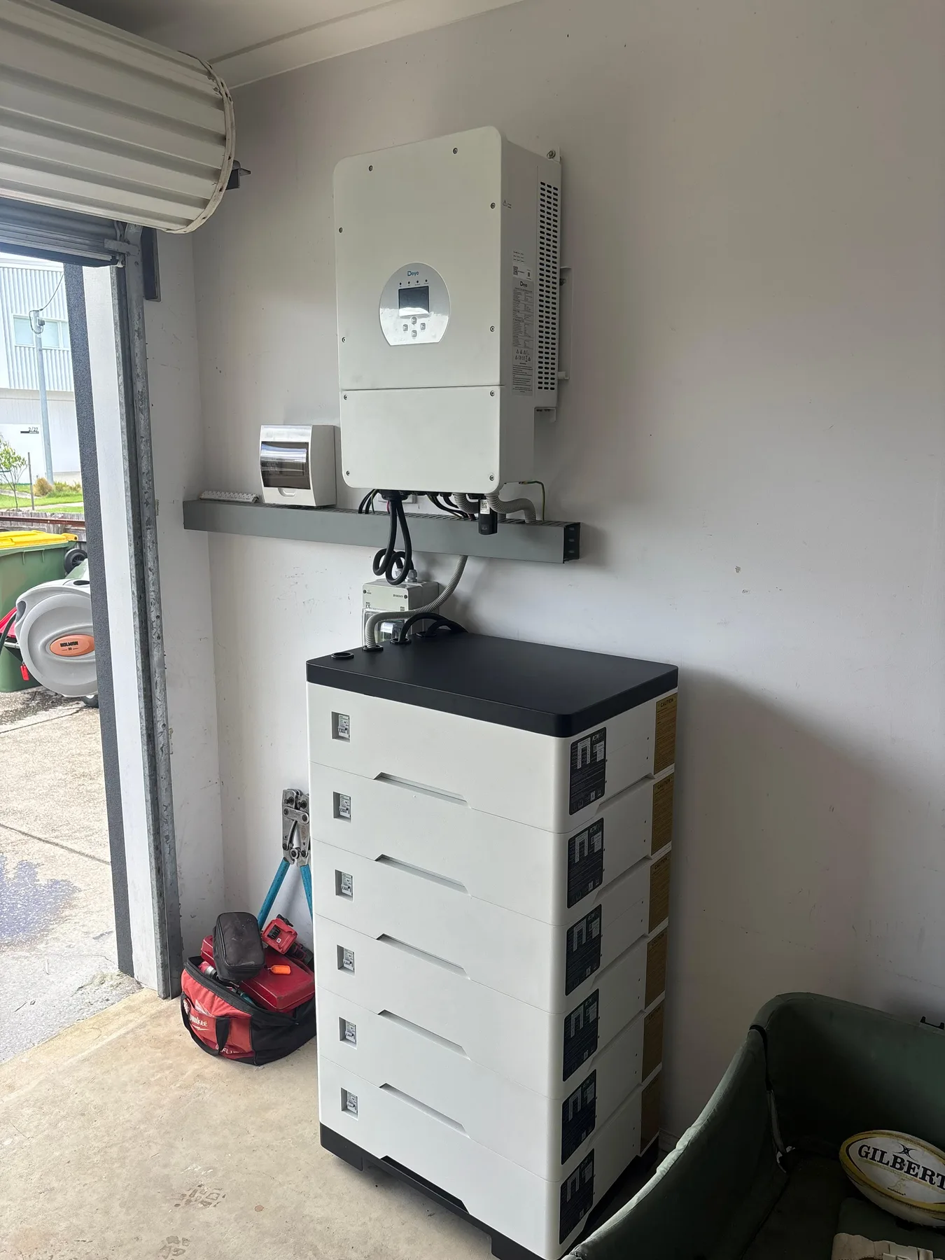 AEW 30kWh LV battery installation