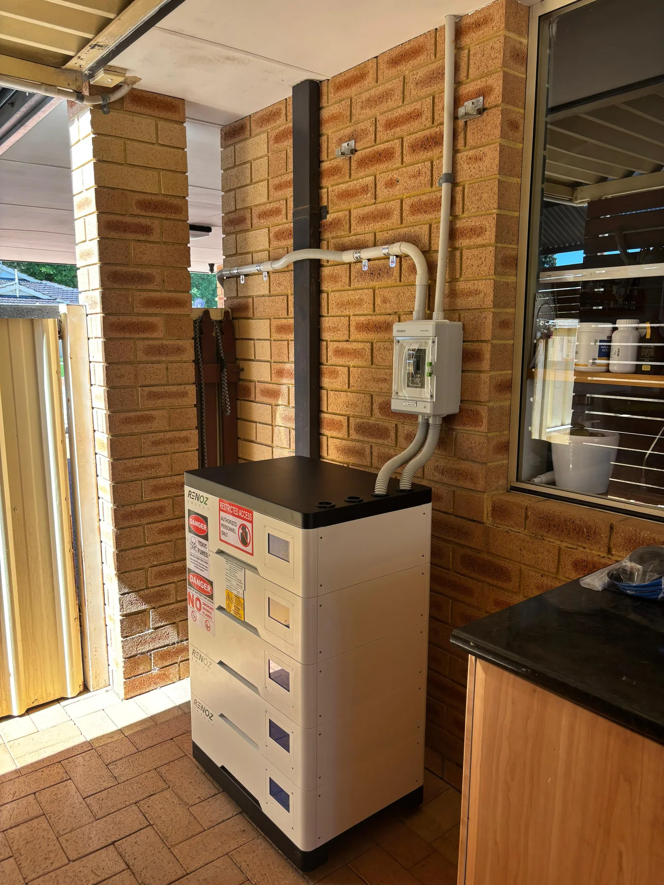 CDI Energy 25kWh LV battery installation