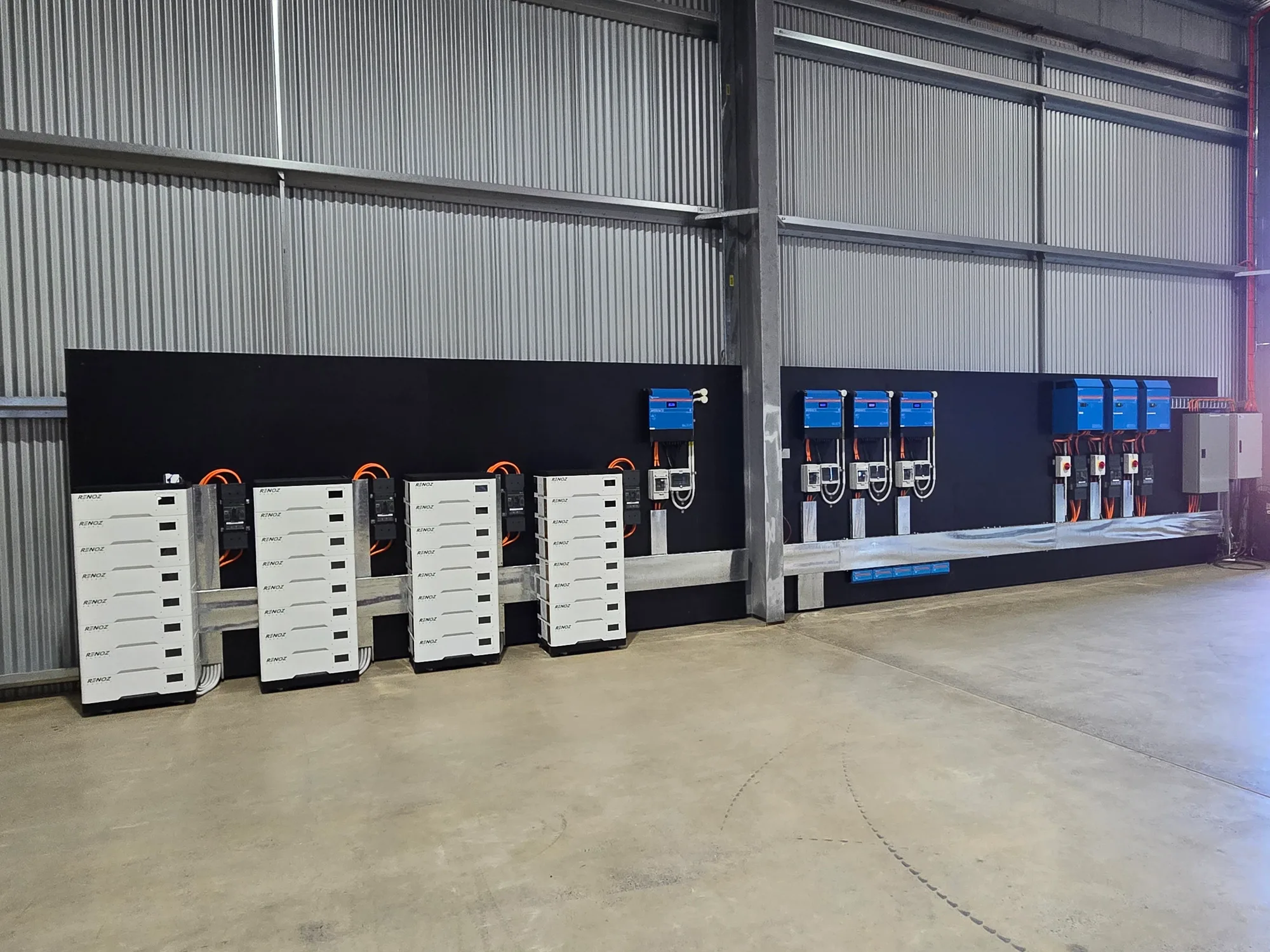 More power for Phillips River Grazing's workshop